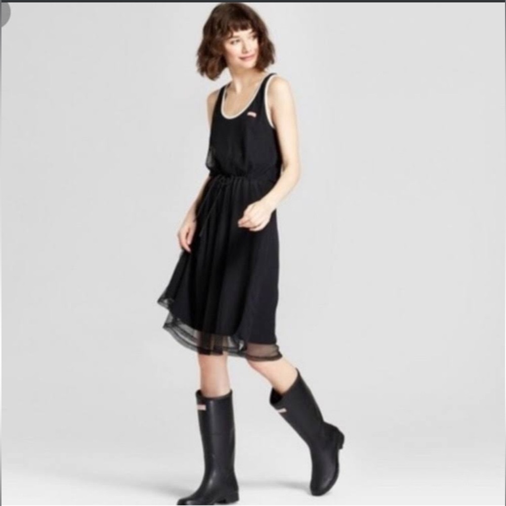 NWT Hunter x‎ Target mesh tank A-line midi dress